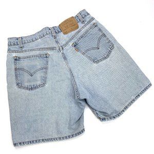 Vintage Levis Mens 550 Denim Jean Shorts